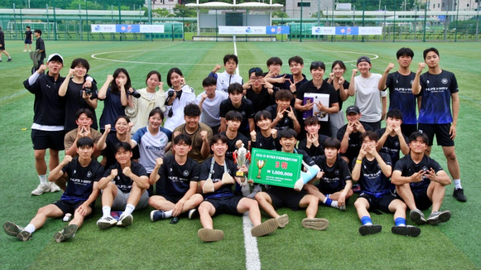 글로벌스포츠산업학부 축구학회 ‘아이웨이’, 전국 대학클럽축구대회 공동 3위 입상 대표이미지
